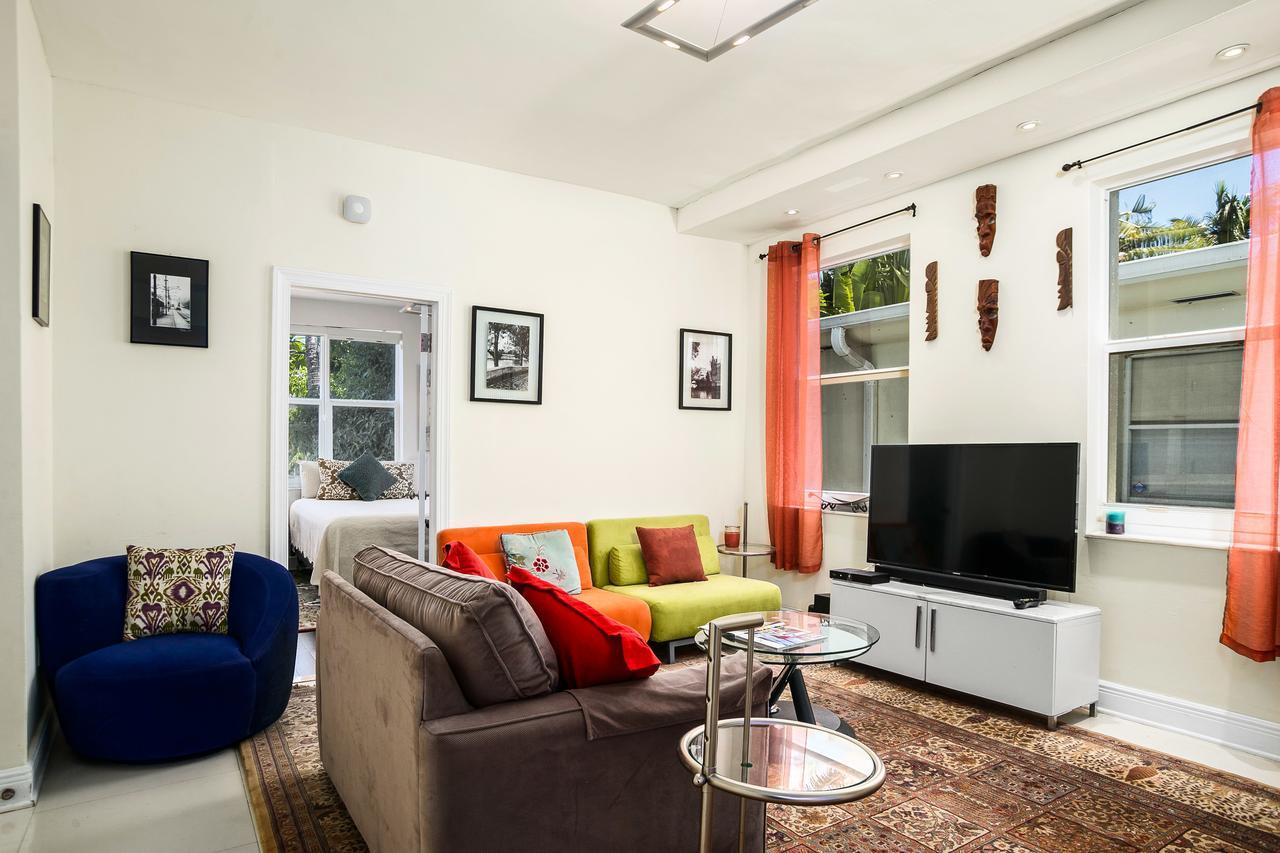 Two Bedroom Two Bath Apartment 2 Block To Beach Miami Beach Exterior foto